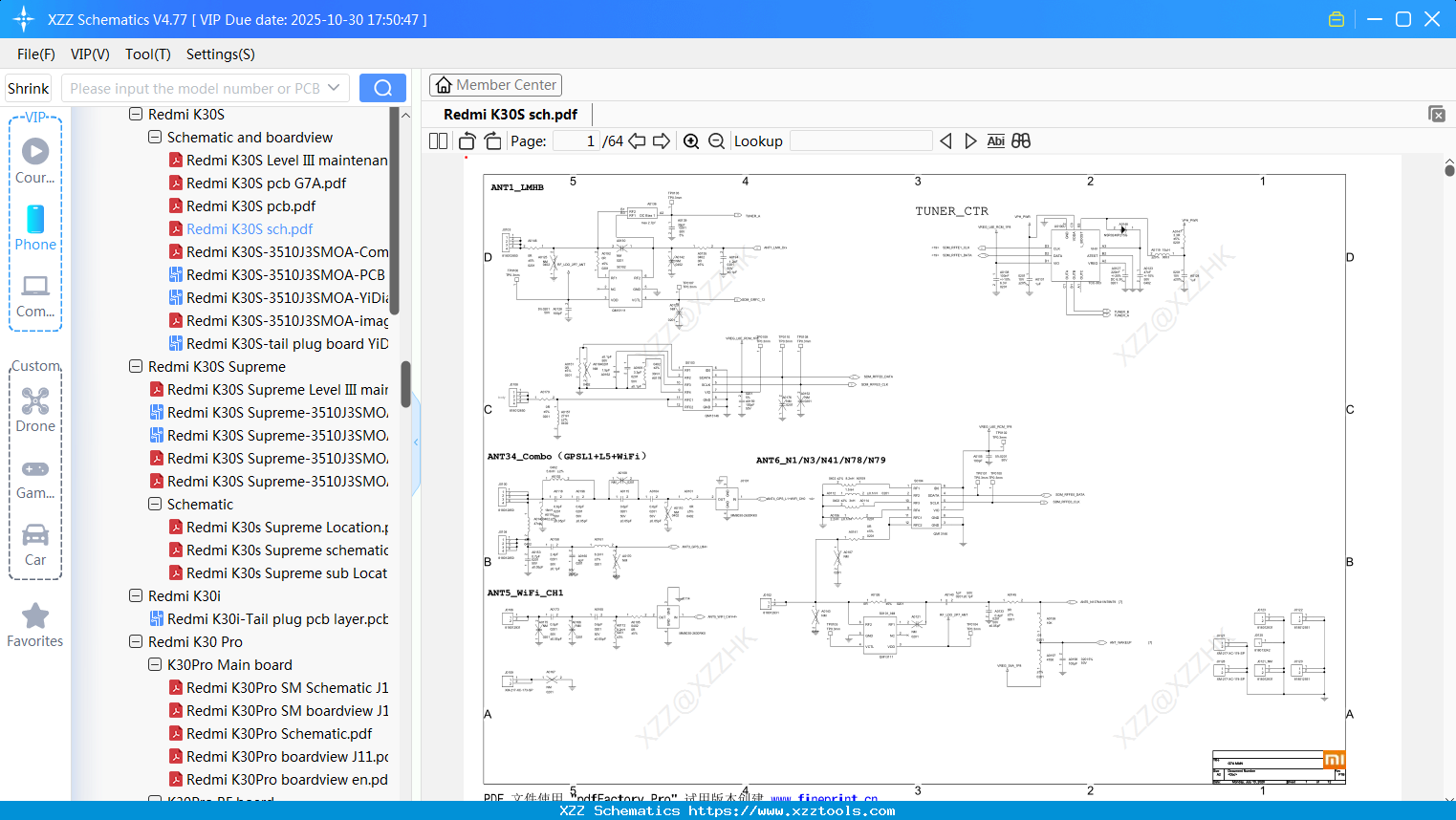 Xiaomi Redmi K30S Sch